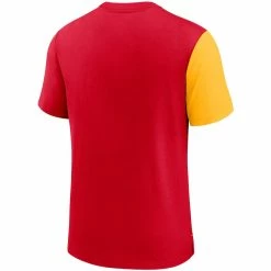 Men's Kansas City Chiefs Nike Red/Gold Pop Performance T-Shirt -NFL fanshirt Shop gold kansas city chiefs pop performance t shirt pi4121000 altimages ff 4121778 88c9977256d9bf2e53b7alt3 full