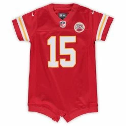 Infant Kansas City Chiefs Patrick Mahomes Nike Red Romper Jersey -NFL fanshirt Shop infant nike patrick mahomes red kansas city chiefs romper jersey pi3548000 altimages ff 3548335 56ef974af01112857ac2alt2 full