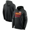 Men's Kansas City Chiefs Nike Black 2022 AFC West Division Champions Locker Room Trophy Collection Pullover Hoodie