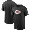 Men's Kansas City Chiefs Nike Black Primary Logo T-Shirt