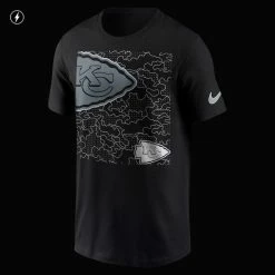 Men's Kansas City Chiefs Nike Black RFLCTV T-Shirt -NFL fanshirt Shop mens nike black kansas city chiefs rflctv t shirt pi4640000 altimages ff 4640104 02a0a799e4440f4ca1c9alt4 full