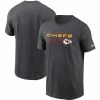 Men's Kansas City Chiefs Nike Charcoal Broadcast Essential T-Shirt -NFL fanshirt Shop mens nike charcoal kansas city chiefs broadcast essential t shirt pi4121000 ff 4121590 5613b17d4065c9585317 full
