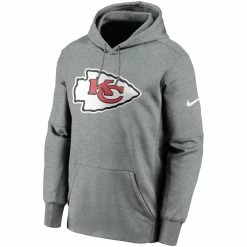 Men's Kansas City Chiefs Nike Charcoal Primary Logo Performance Pullover Hoodie -NFL fanshirt Shop mens nike charcoal kansas city chiefs primary logo performance pullover hoodie pi5294000 altimages ff 5294693 6d34714d0e5a2dc42ba2alt2 full
