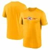 Men's Kansas City Chiefs Nike Gold Horizontal Lockup Legend Performance T-Shirt -NFL fanshirt Shop mens nike gold kansas city chiefs horizontal lockup legend performance t shirt pi4504000 ff 4504927 717cf2f75fee907c1476 full