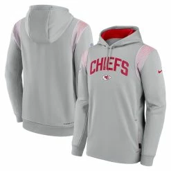 NFL fanshirt Shop -NFL fanshirt Shop mens nike gray kansas city chiefs sideline athletic stack performance pullover hoodie pi4508000 altimages ff 4508054 75d285ab487771f4e5b3alt1 full
