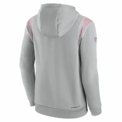 Men's Kansas City Chiefs Nike Gray Sideline Athletic Stack Performance Pullover Hoodie -NFL fanshirt Shop mens nike gray kansas city chiefs sideline athletic stack performance pullover hoodie pi4508000 altimages ff 4508054 75d285ab487771f4e5b3alt3 full