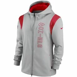 Men's Kansas City Chiefs Nike Gray Sideline Team Performance Full-Zip Hoodie 8 Men's Kansas City Chiefs Nike Gray Sideline Team Performance Full-Zip Hoodie -NFL fanshirt Shop mens nike gray kansas city chiefs sideline team performance full zip hoodie pi4120000 altimages ff 4120937 05f10b2be32a6634f697alt2 full