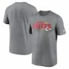 Men's Kansas City Chiefs Nike Heather Gray Legend Team Shoutout Performance T-Shirt -NFL fanshirt Shop mens nike heather gray kansas city chiefs legend team shoutout performance t shirt pi4478000 ff 4478213 3b378705862abdaf8d81 full