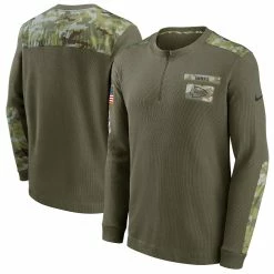 Men's Kansas City Chiefs Nike Olive 2021 Salute To Service Henley Long Sleeve Thermal Top -NFL fanshirt Shop mens nike olive kansas city chiefs 2021 salute to service henley long sleeve thermal top pi4183000 altimages ff 4183679 b4b27827e1157adfe645alt1 full