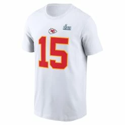 Men's Kansas City Chiefs Patrick Mahomes Nike White Super Bowl LVII Name & Number T-Shirt 8 Men's Kansas City Chiefs Patrick Mahomes Nike White Super Bowl LVII Name & Number T-Shirt -NFL fanshirt Shop mens nike patrick mahomes white kansas city chiefs super bowl lvii name and number t shirt pi5299000 altimages ff 5299860 3b616d6f9d147e20e14calt2 full