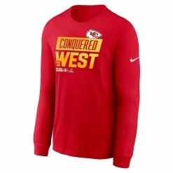 Men's Kansas City Chiefs Nike Red 2022 AFC West Division Champions Locker Room Trophy Collection Long Sleeve T-Shirt 8 Men's Kansas City Chiefs Nike Red 2022 AFC West Division Champions Locker Room Trophy Collection Long Sleeve T-Shirt -NFL fanshirt Shop mens nike red kansas city chiefs 2022 afc west division champions locker room trophy collection long sleeve t shirt pi5250000 altimages ff 5250797 65b4a917ebf6772ee131alt2 full
