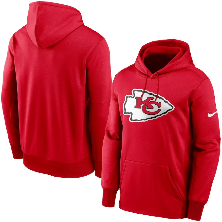 Men's Kansas City Chiefs Nike Red Fan Gear Primary Logo Therma Performance Pullover Hoodie 4 Men's Kansas City Chiefs Nike Red Fan Gear Primary Logo Therma Performance Pullover Hoodie – Bild 2