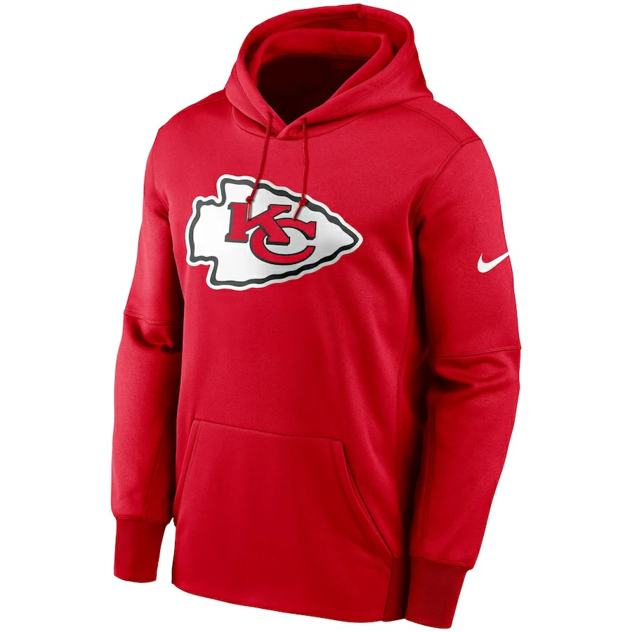 Men's Kansas City Chiefs Nike Red Fan Gear Primary Logo Therma Performance Pullover Hoodie 5 Men's Kansas City Chiefs Nike Red Fan Gear Primary Logo Therma Performance Pullover Hoodie – Bild 3