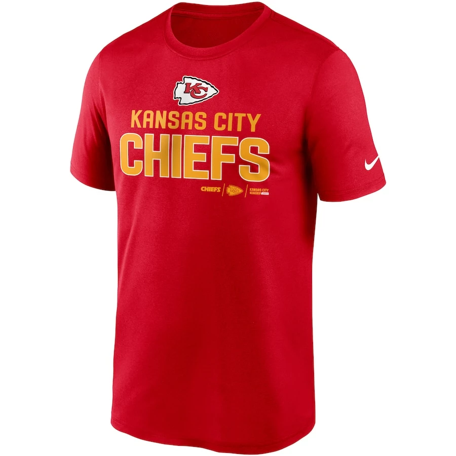 Men's Kansas City Chiefs Nike Red Legend Community Performance T-Shirt 5 Men's Kansas City Chiefs Nike Red Legend Community Performance T-Shirt – Bild 3