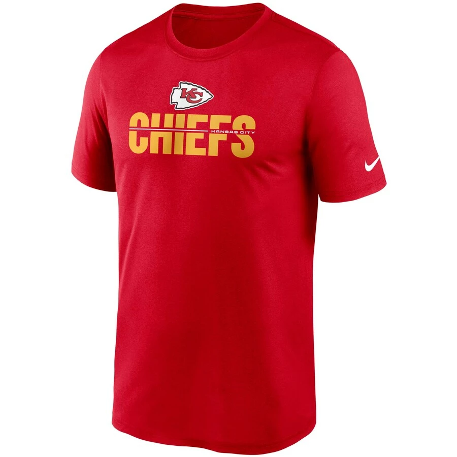 Men's Kansas City Chiefs Nike Red Legend Microtype Performance T-Shirt 5 Men's Kansas City Chiefs Nike Red Legend Microtype Performance T-Shirt – Bild 3