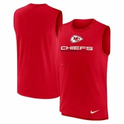 Men's Kansas City Chiefs Nike Red Muscle Trainer Tank Top -NFL fanshirt Shop mens nike red kansas city chiefs muscle trainer tank top pi4879000 altimages ff 4879405 4d80d15c6eae06a780bfalt1 full