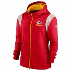 Men's Kansas City Chiefs Nike Red Performance Sideline Lockup Full-Zip Hoodie -NFL fanshirt Shop mens nike red kansas city chiefs performance sideline lockup full zip hoodie pi4508000 altimages ff 4508160 db0c028a43f09bc033fealt2 full