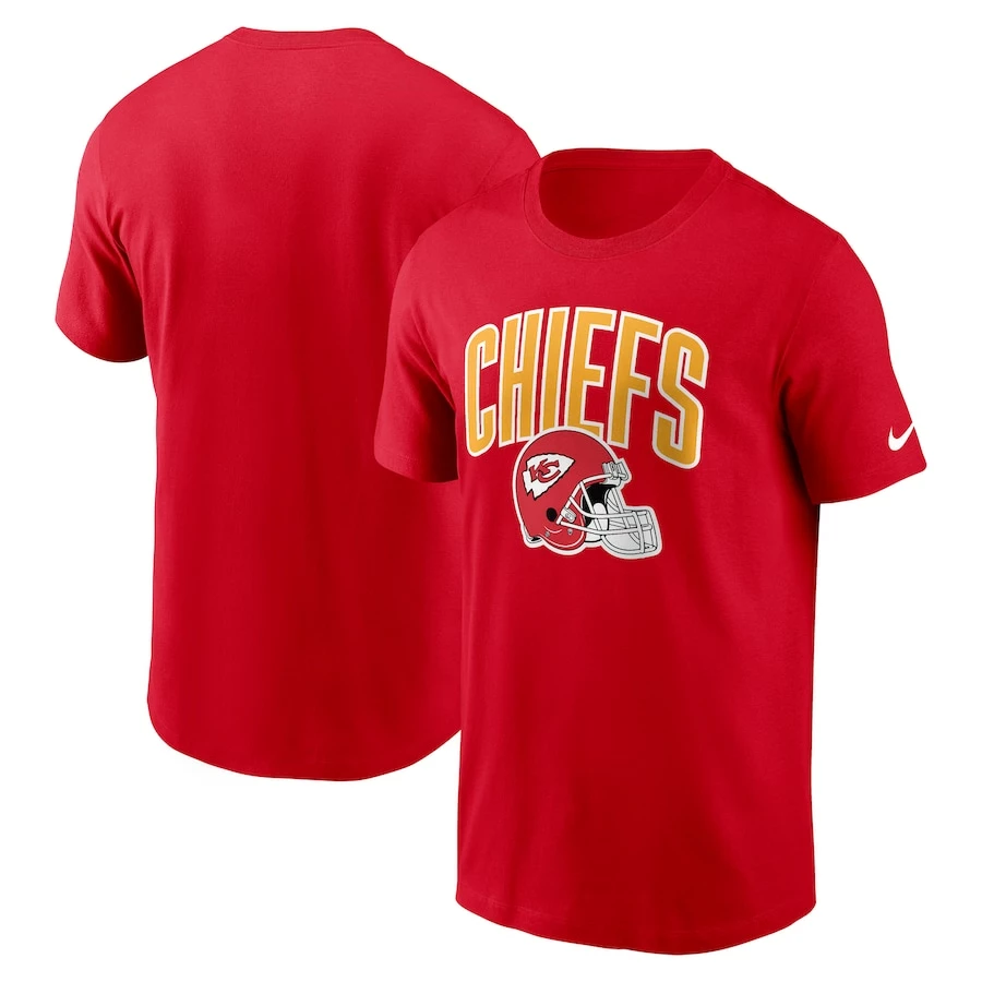 Men's Kansas City Chiefs Nike Red Team Athletic T-Shirt 4 Men's Kansas City Chiefs Nike Red Team Athletic T-Shirt – Bild 2