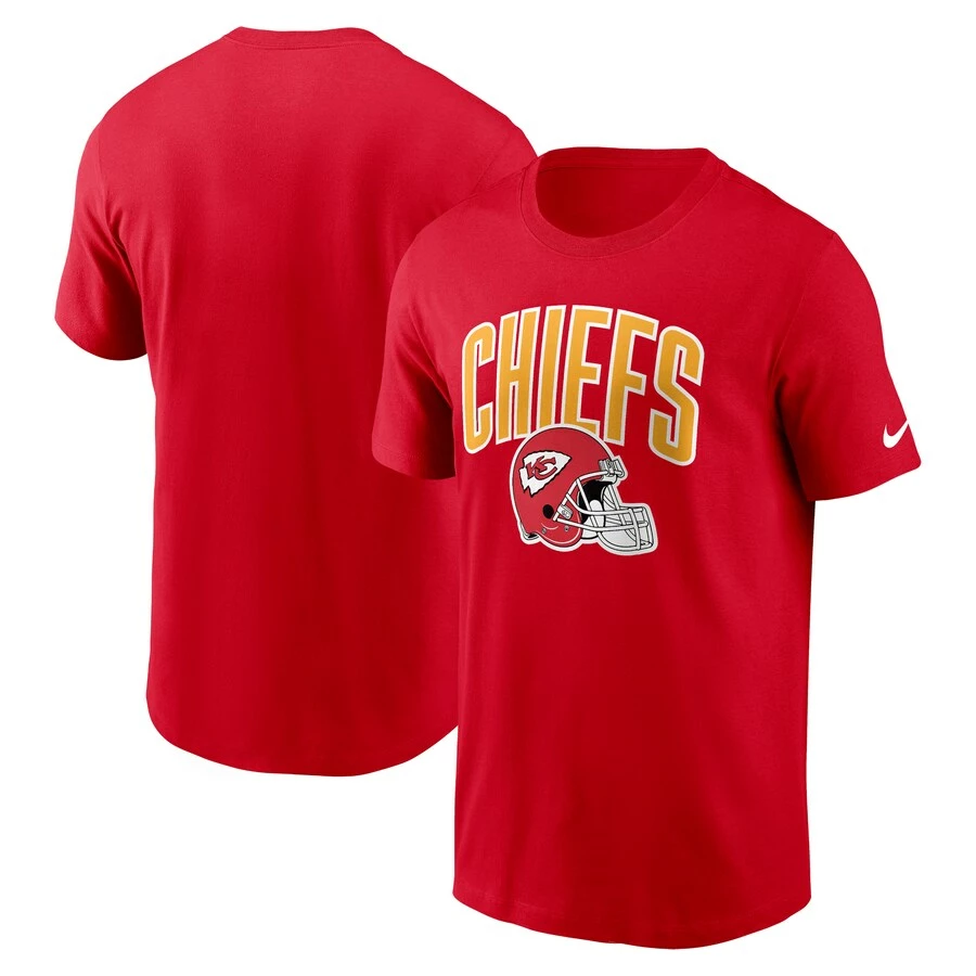 Men's Kansas City Chiefs Nike Red Team Athletic T-Shirt 3 Men's Kansas City Chiefs Nike Red Team Athletic T-Shirt