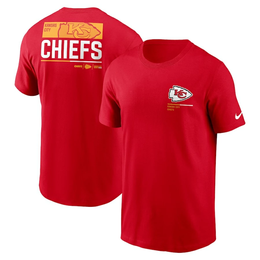 Men's Kansas City Chiefs Nike Red Team Incline T-Shirt 4 Men's Kansas City Chiefs Nike Red Team Incline T-Shirt – Bild 2