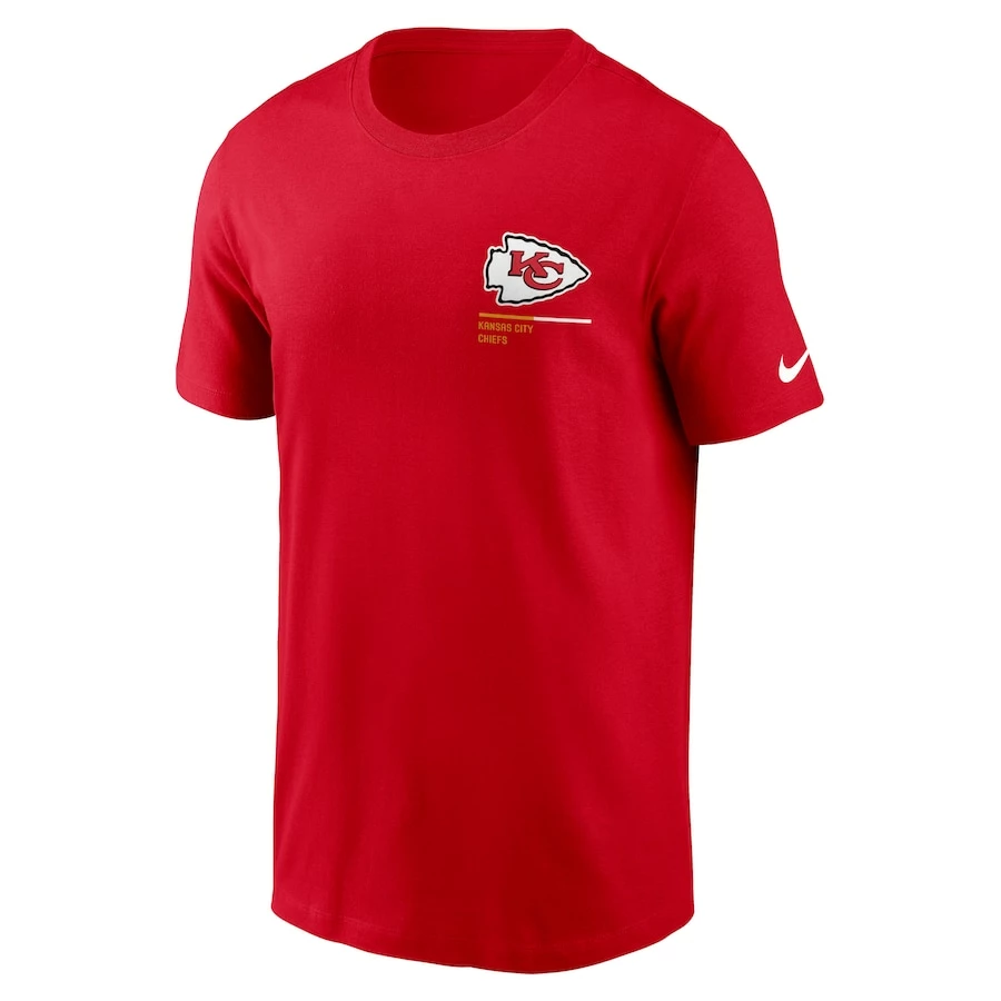Men's Kansas City Chiefs Nike Red Team Incline T-Shirt 5 Men's Kansas City Chiefs Nike Red Team Incline T-Shirt – Bild 3