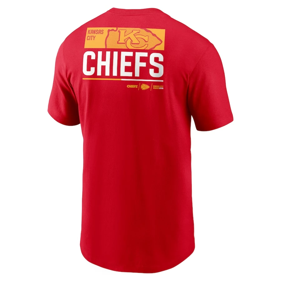 Men's Kansas City Chiefs Nike Red Team Incline T-Shirt 6 Men's Kansas City Chiefs Nike Red Team Incline T-Shirt – Bild 4