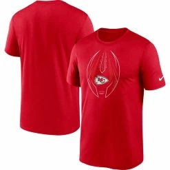 Men's Kansas City Chiefs Nike Red Team Legend Icon Performance T-Shirt
