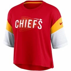 Women's Kansas City Chiefs Nike Red/White Nickname Tri-Blend Performance Crop Top 8 Women's Kansas City Chiefs Nike Red/White Nickname Tri-Blend Performance Crop Top -NFL fanshirt Shop white kansas city chiefs nickname tri blend performance crop top pi4098000 altimages ff 4098693 58f943c5fe5d31fccb77alt2 full