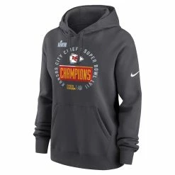 Women's Kansas City Chiefs Nike Anthracite Super Bowl LVII Champions Locker Room Trophy Collection Pullover Hoodie -NFL fanshirt Shop womens nike anthracite kansas city chiefs super bowl lvii champions locker room trophy collection pullover hoodie pi5321000 altimages ff 5321242 974b54ec807b7a4e234falt2 full