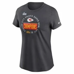 Women's Kansas City Chiefs Nike Anthracite Super Bowl LVII Champions Locker Room Trophy Collection T-Shirt -NFL fanshirt Shop womens nike anthracite kansas city chiefs super bowl lvii champions locker room trophy collection t shirt pi5321000 altimages ff 5321259 ecdb9d1123d695c57b73alt2 full