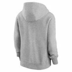 Women's Kansas City Chiefs Nike Heather Gray 2022 AFC Champions Locker Room Trophy Collection Pullover Hoodie -NFL fanshirt Shop womens nike heather gray kansas city chiefs 2022 afc champions locker room trophy collection pullover hoodie pi5294000 altimages ff 5294848 d79985d15732d4457534alt3 full