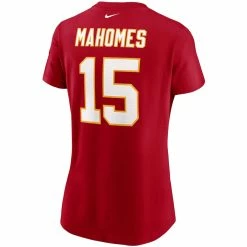 Women's Kansas City Chiefs Patrick Mahomes Nike Red Name & Number T-Shirt -NFL fanshirt Shop womens nike patrick mahomes red kansas city chiefs name and number t shirt pi3669000 altimages ff 3669049 58a35ef471d7744540c2alt3 full