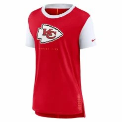 Women's Kansas City Chiefs Nike Red Team T-Shirt 8 Women's Kansas City Chiefs Nike Red Team T-Shirt -NFL fanshirt Shop womens nike red kansas city chiefs team t shirt pi4877000 altimages ff 4877500 70dac733484a18283741alt2 full