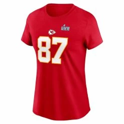 Women's Kansas City Chiefs Travis Kelce Nike Red Super Bowl LVII Name & Number T-Shirt -NFL fanshirt Shop womens nike travis kelce red kansas city chiefs super bowl lvii name and number t shirt pi5299000 altimages ff 5299979 3fbcd9c3da23308f61eealt2 full