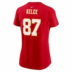 Women's Kansas City Chiefs Travis Kelce Nike Red Super Bowl LVII Name & Number T-Shirt -NFL fanshirt Shop womens nike travis kelce red kansas city chiefs super bowl lvii name and number t shirt pi5299000 altimages ff 5299979 3fbcd9c3da23308f61eealt3 full