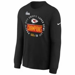 Youth Kansas City Chiefs Nike Black Super Bowl LVII Champions Locker Room Trophy Collection Long Sleeve T-Shirt -NFL fanshirt Shop youth nike black kansas city chiefs super bowl lvii champions locker room trophy collection long sleeve t shirt pi5340000 altimages ff 5340332 193fd0d4271b093b35fealt2 full
