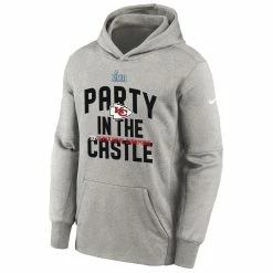 Youth Kansas City Chiefs Nike Heather Gray Super Bowl LVII Champions Parade Pullover Hoodie -NFL fanshirt Shop youth nike heather gray kansas city chiefs super bowl lvii champions parade pullover hoodie pi5341000 altimages ff 5341000 6ccff65c1cd6eef76e6dalt2 full