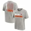 Youth Kansas City Chiefs Nike Heather Gray Super Bowl LVII Champions Roster T-Shirt