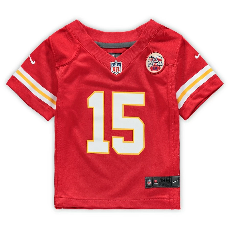 Infant Kansas City Chiefs Patrick Mahomes Nike Red Game Jersey 5 Infant Kansas City Chiefs Patrick Mahomes Nike Red Game Jersey – Bild 3