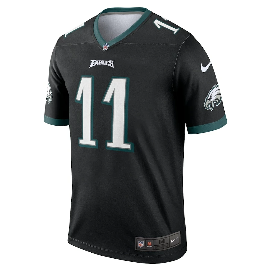 Men's Philadelphia Eagles A.J. Brown Nike Black Legend Jersey 5 Men's Philadelphia Eagles A.J. Brown Nike Black Legend Jersey – Bild 3