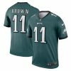 Men's Philadelphia Eagles A.J. Brown Nike Midnight Green Legend Jersey -NFL fanshirt Shop mens nike aj brown midnight green philadelphia eagles legend jersey pi4917000 ff 4917007 91fc47e0c939296bf806 full