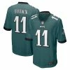 Men's Philadelphia Eagles A.J. Brown Nike Midnight Green Player Game Jersey 2 Men's Philadelphia Eagles A.J. Brown Nike Midnight Green Player Game Jersey -NFL fanshirt Shop mens nike aj brown midnight green philadelphia eagles player game jersey pi4885000 ff 4885630 8999e7ed3e674ec30b03 full