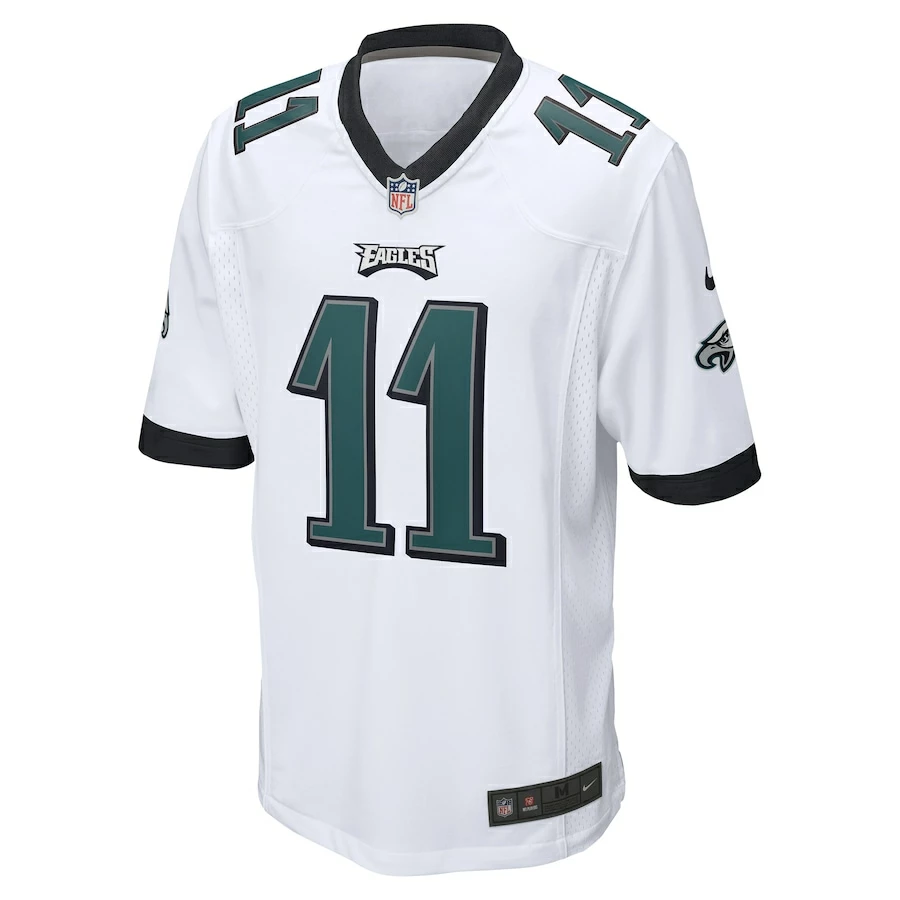 Men's Philadelphia Eagles A.J. Brown Nike White Game Jersey 5 Men's Philadelphia Eagles A.J. Brown Nike White Game Jersey – Bild 3
