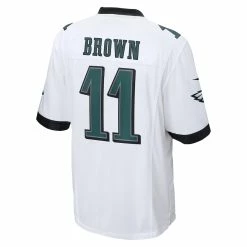 Men's Philadelphia Eagles A.J. Brown Nike White Game Jersey 9 Men's Philadelphia Eagles A.J. Brown Nike White Game Jersey -NFL fanshirt Shop mens nike aj brown white philadelphia eagles game jersey pi4870000 altimages ff 4870948 0ff87475020c1c0c3dcaalt3 full