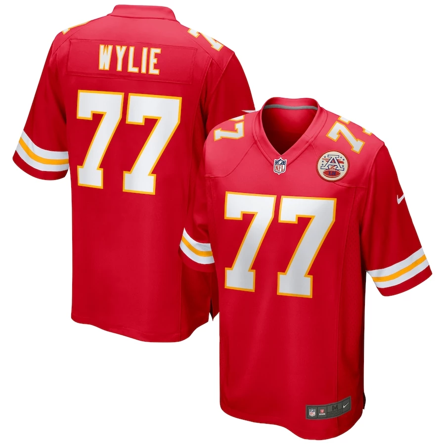 Men's Kansas City Chiefs Andrew Wylie Nike Red Game Jersey 4 Men's Kansas City Chiefs Andrew Wylie Nike Red Game Jersey – Bild 2