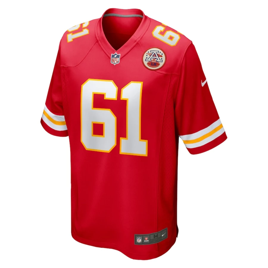 Men's Kansas City Chiefs Austin Reiter Nike Red Game Player Jersey 5 Men's Kansas City Chiefs Austin Reiter Nike Red Game Player Jersey – Bild 3