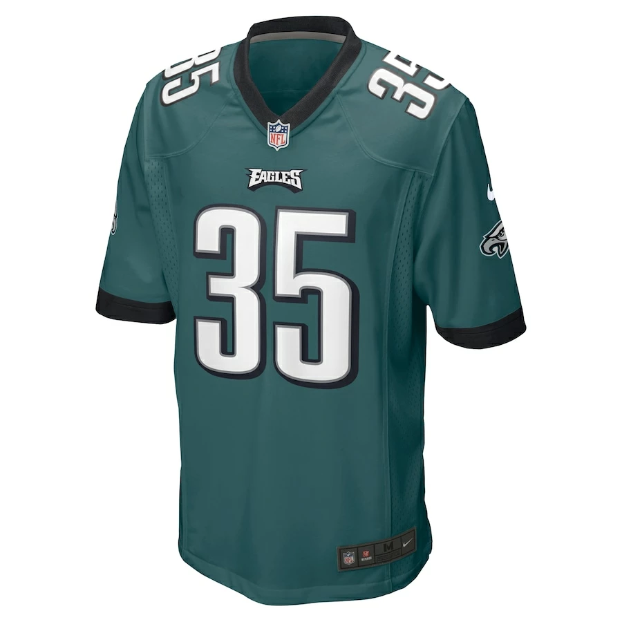 Men's Philadelphia Eagles Boston Scott Nike Midnight Green Game Jersey 5 Men's Philadelphia Eagles Boston Scott Nike Midnight Green Game Jersey – Bild 3