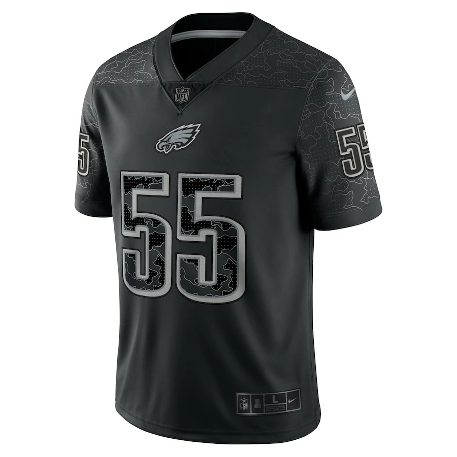 Men's Philadelphia Eagles Brandon Graham Nike Black RFLCTV Limited Jersey 6 Men's Philadelphia Eagles Brandon Graham Nike Black RFLCTV Limited Jersey – Bild 4