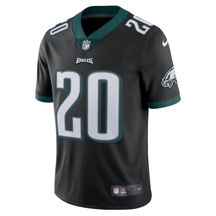 Men's Philadelphia Eagles Brian Dawkins Nike Black Alternate Game Retired Player Limited Jersey 5 Men's Philadelphia Eagles Brian Dawkins Nike Black Alternate Game Retired Player Limited Jersey – Bild 3