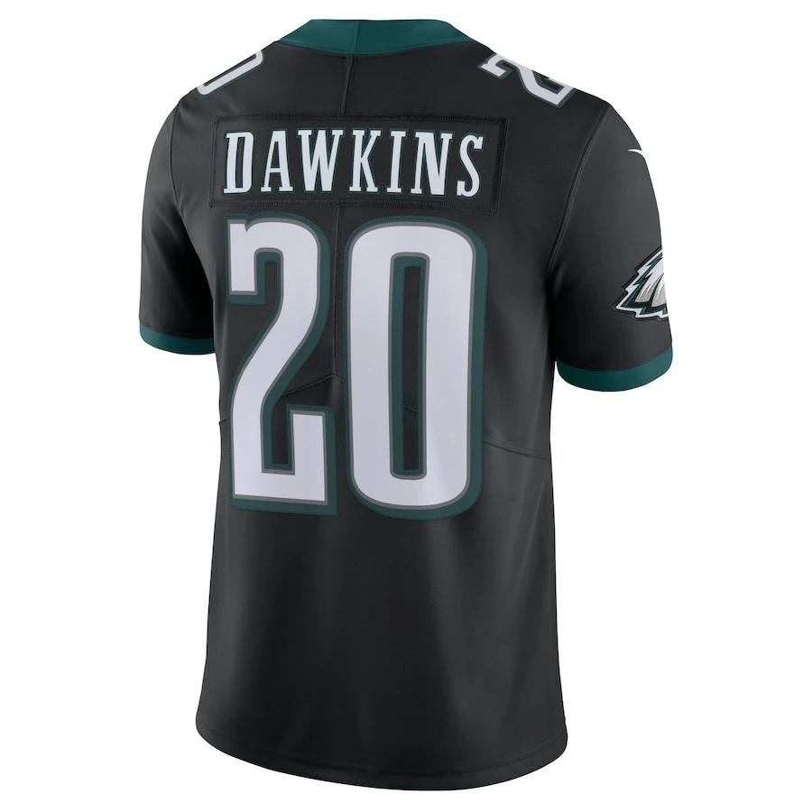 Men's Philadelphia Eagles Brian Dawkins Nike Black Alternate Game Retired Player Limited Jersey 6 Men's Philadelphia Eagles Brian Dawkins Nike Black Alternate Game Retired Player Limited Jersey – Bild 4